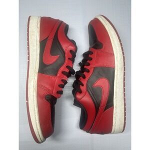 Nike Air Jordan 1 Low Reverse Bred Men - Sz 11.5 - 553558 606 - Preowned/No Box